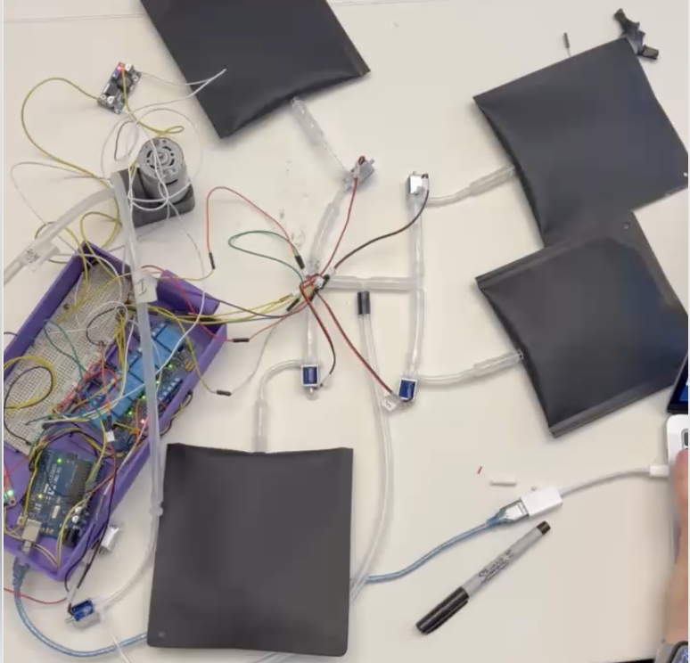 Back Buddy Prototype Components and Sensors